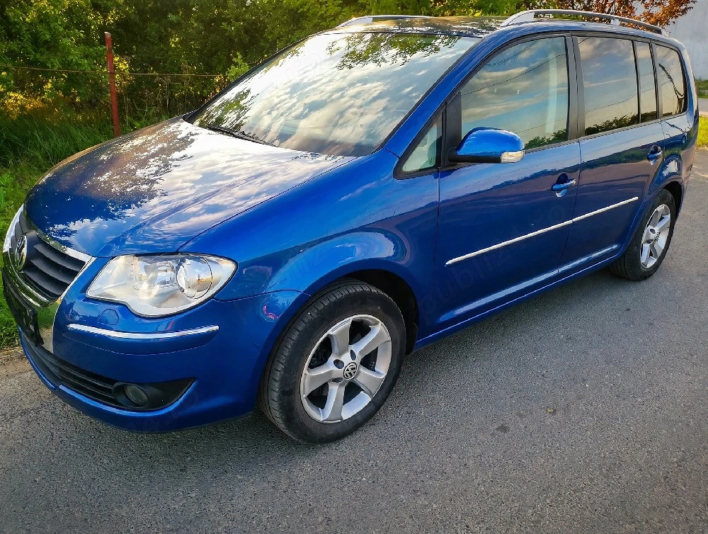 vw touran an  2007 ,2.0 tdi 140 cp highline, xenon,recaro,236770 km