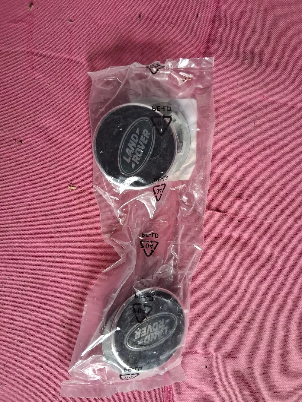 Set Capacie Jante Aliaj Land Rover / Range Rover 62mm Negre (NUI)