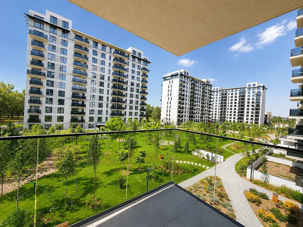 Apartament Nusco City - Faza 2 - Vedere curte interioara