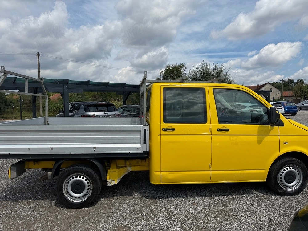 VW T5 Doka Pritsche - 2.0 TDI - An 2009 10 - Euro 5 - 6Locuri - RAR Efectuat