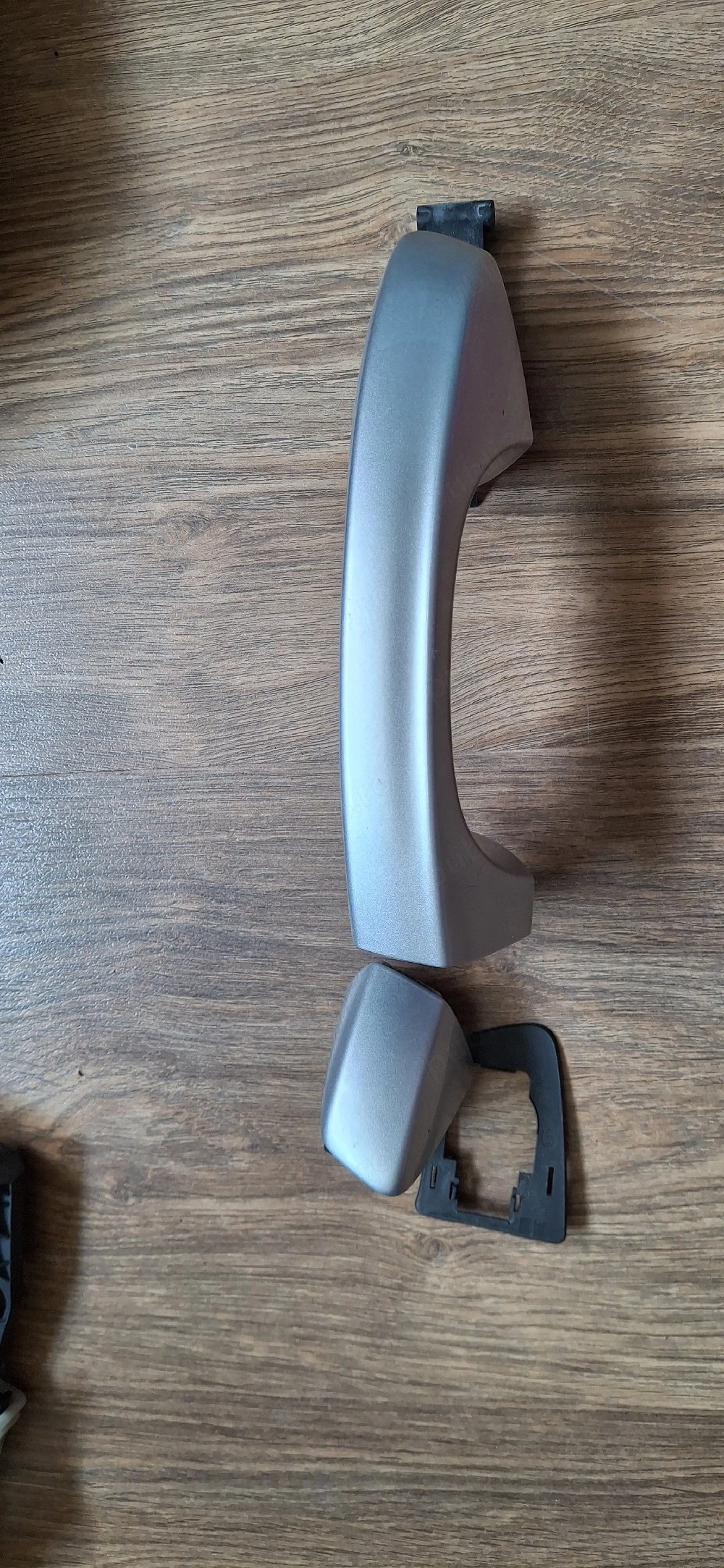 Mâner exterior ușă stânga spate Skoda Octavia 3 argintiu original cu căpăcel