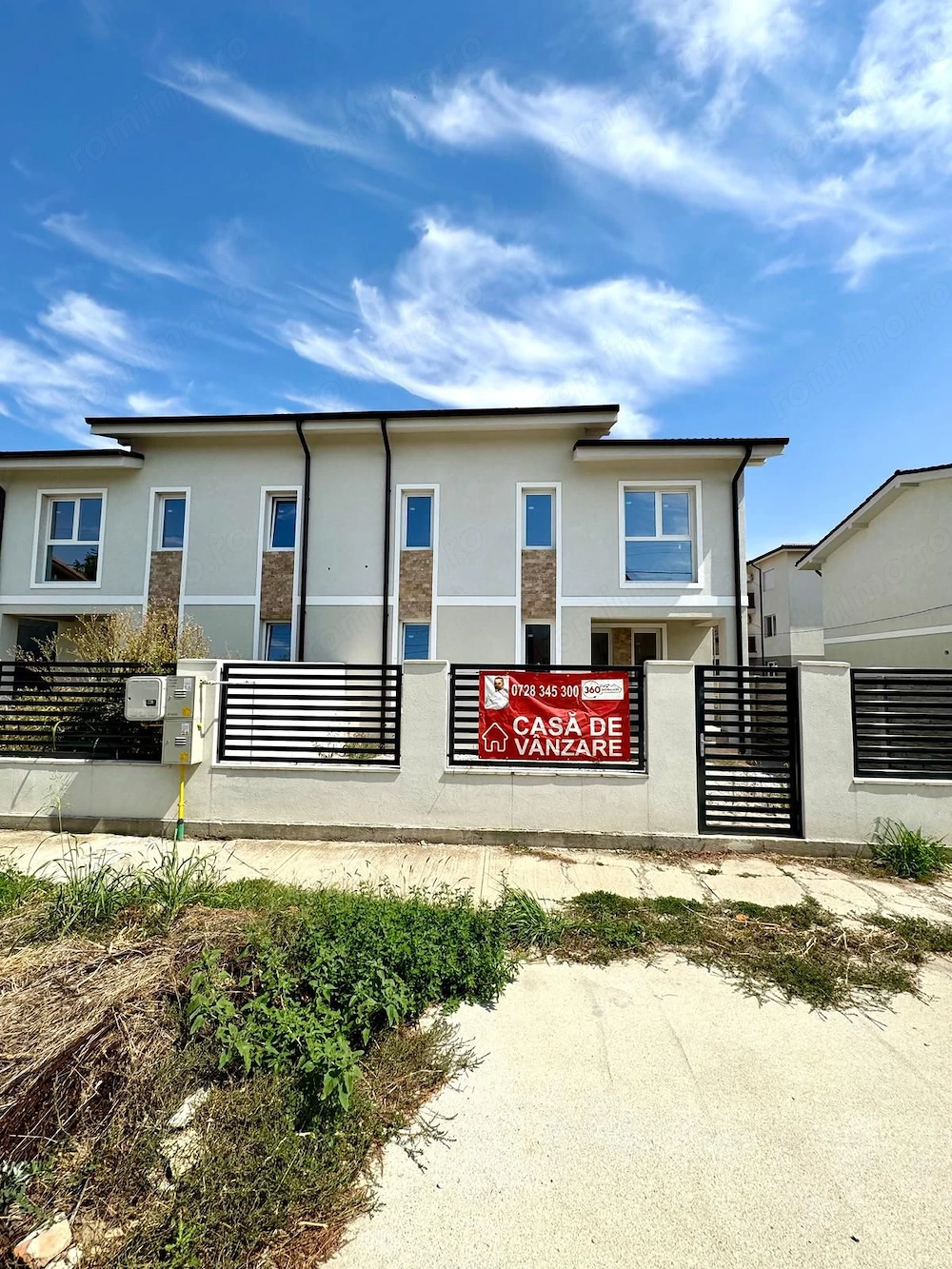 1/2 Duplex 118 mp, teren 268 mp - Chisoda, Str. Bucegi
