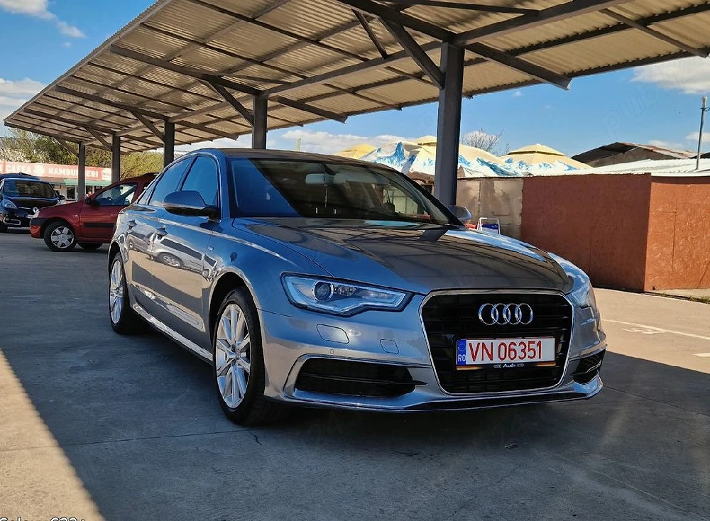 Audi A6 S-Line Xenon Led Navi MMi Keyless 5Moduri LaneAsisst Senzori RAR Efectuat