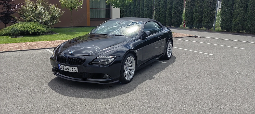 BMW 635D Biturbo E64 LCI Cabrio Facelift