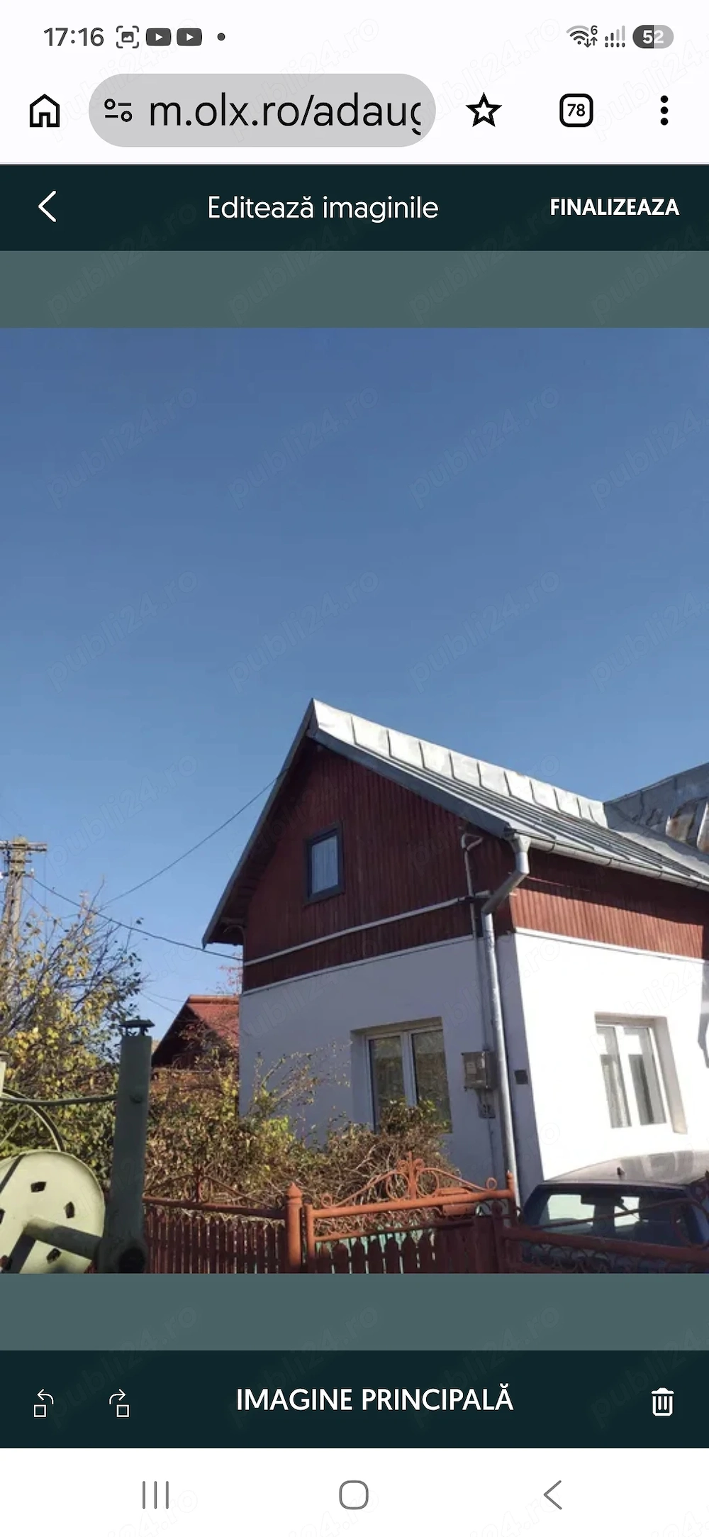 Casa  cu 5 camere in Cocorastii Caplii, Jud Prahova 