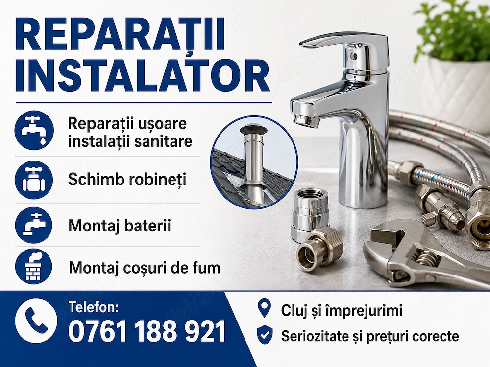 Reparatii usoare de installatii termice