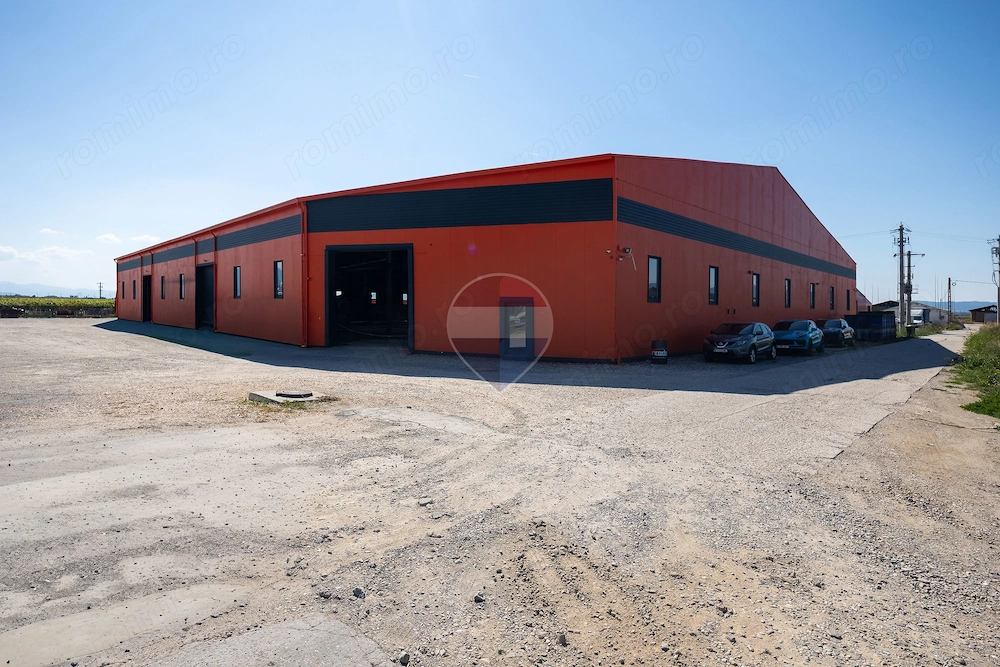 2.953 mp construiti | 6.074 mp teren | 80 ml front la DN13