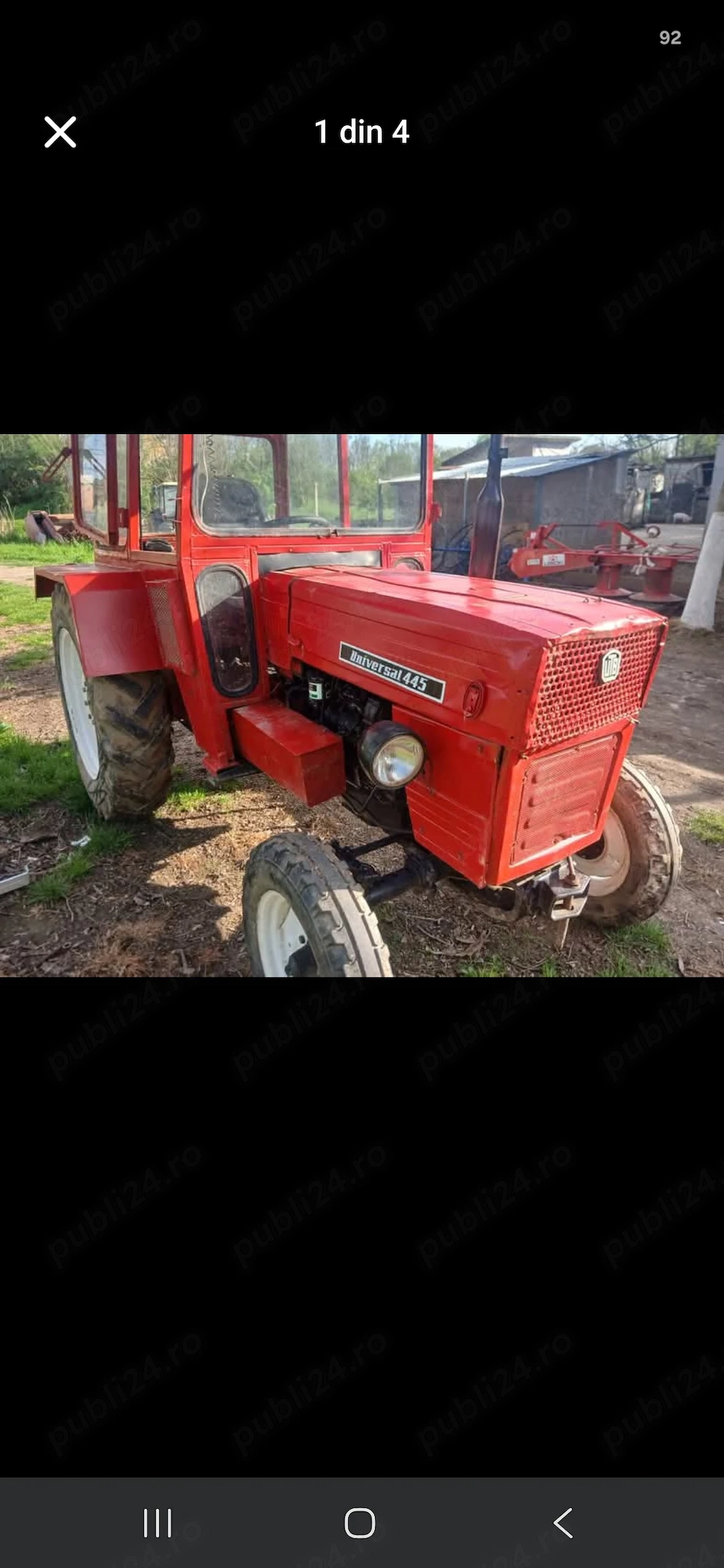 U 445  , 2 manete 4500e