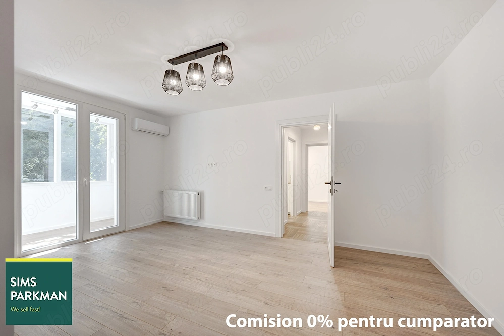 Apartament 3 camere - Titan, renovat integral august 2026   0%