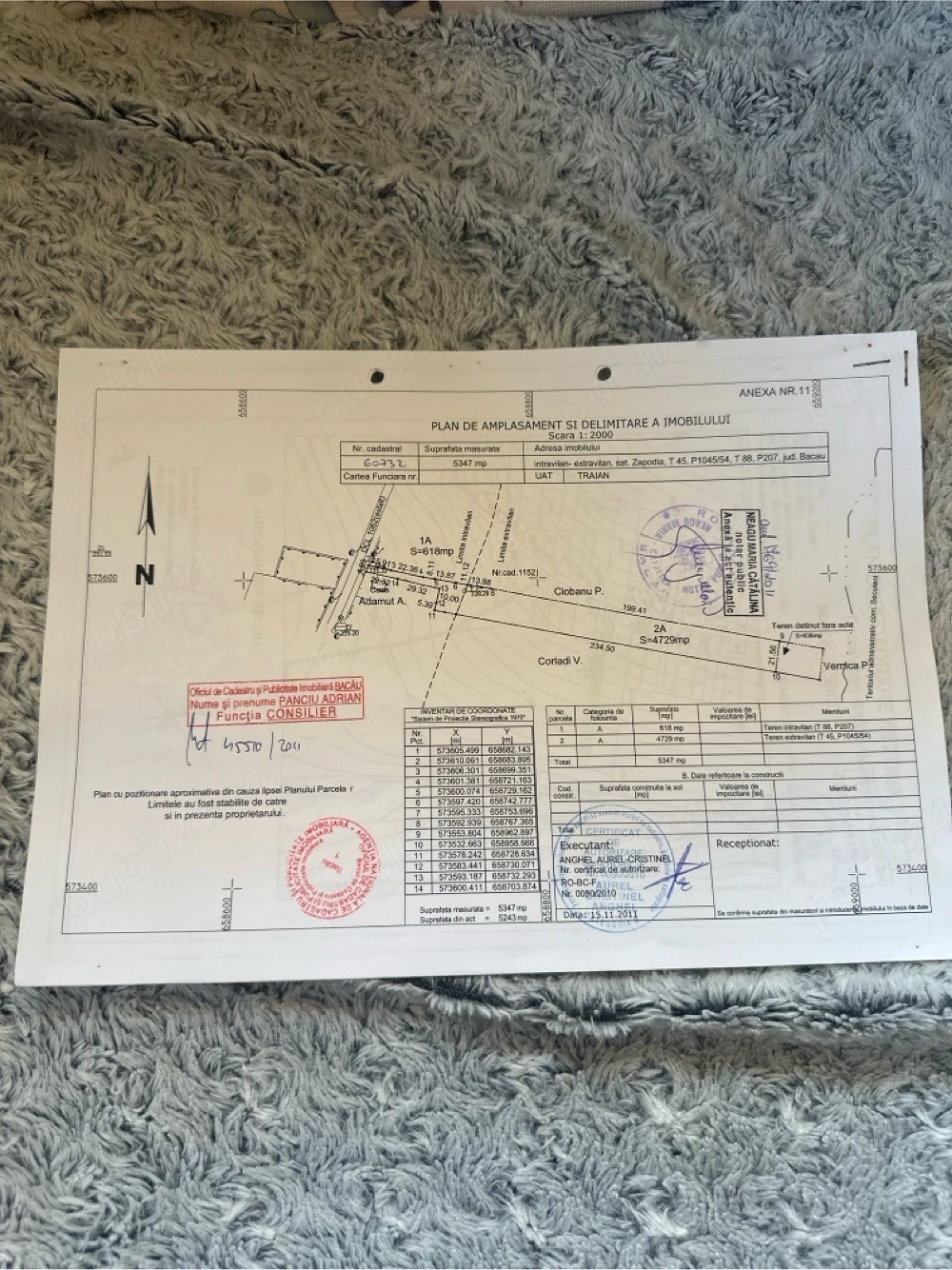 Teren intravilan+extravilan de vanzare