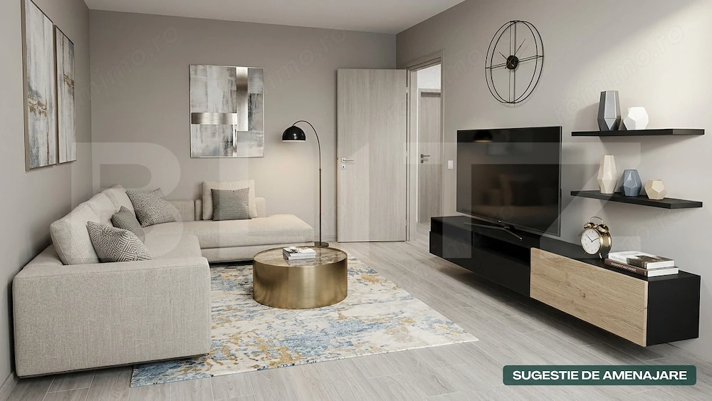 Apartament 4 camere decomandate, 79.02 mp, etaj 1, zona Lipovei 
