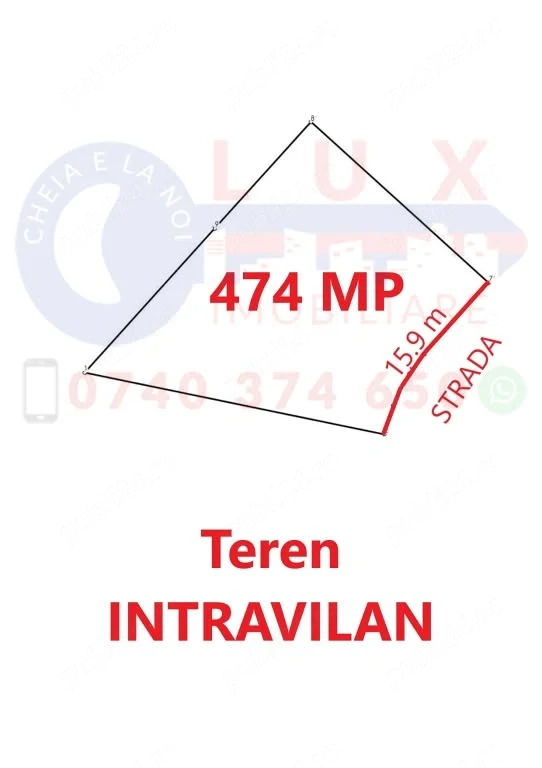 Id 7620 teren pentru casa de vanzare - zona peco