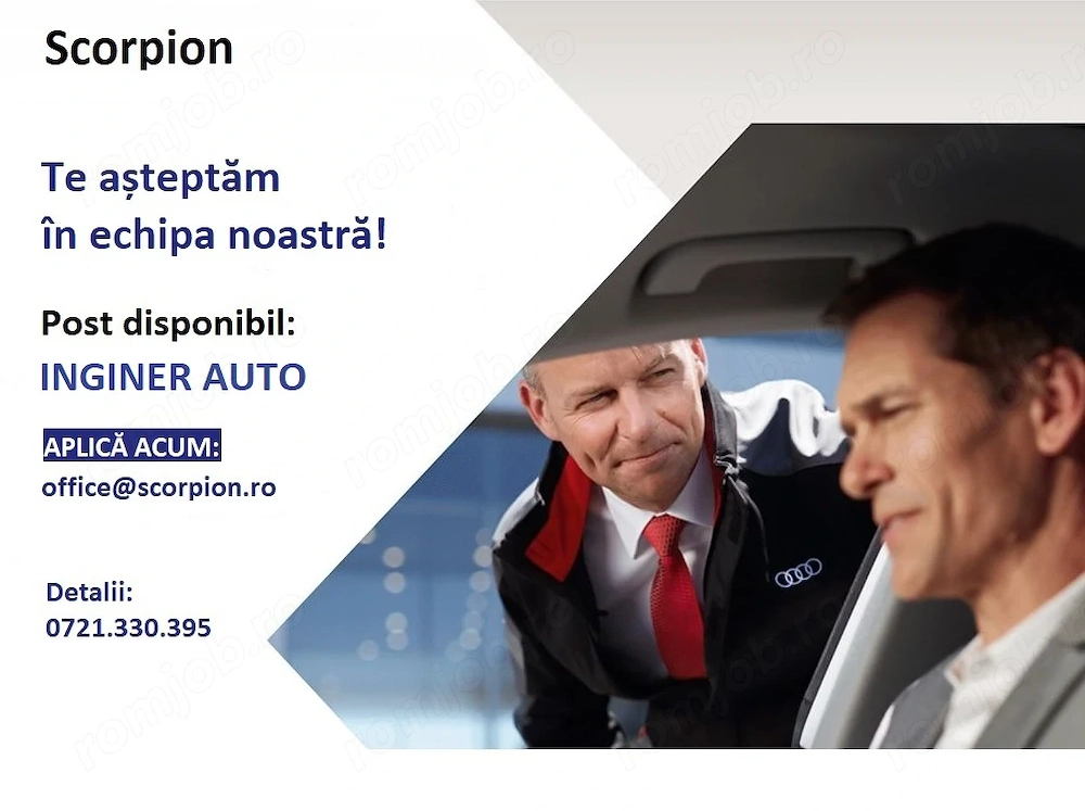 Inginer Auto   Back Office Service