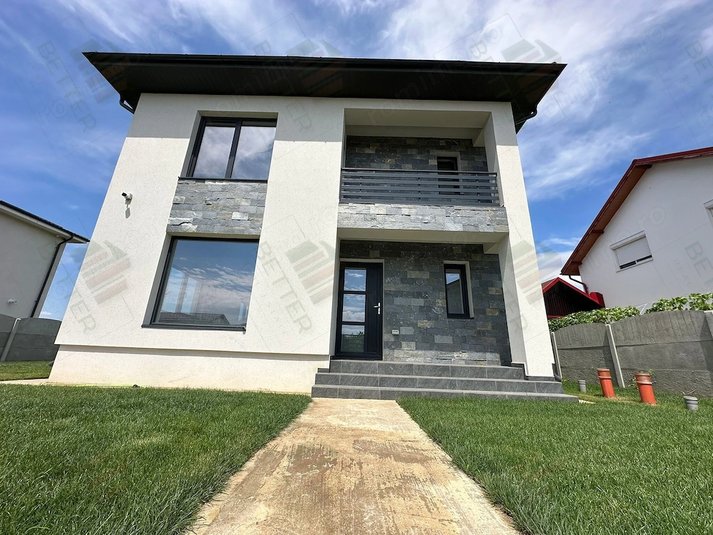 Casa de vanzare 4 camere moderna - Comuna Berceni - mutare rapidă