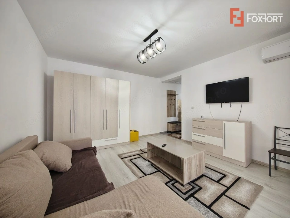 Apartament cu o camera 38 mp decomandat | Centrala Proprie | Giroc