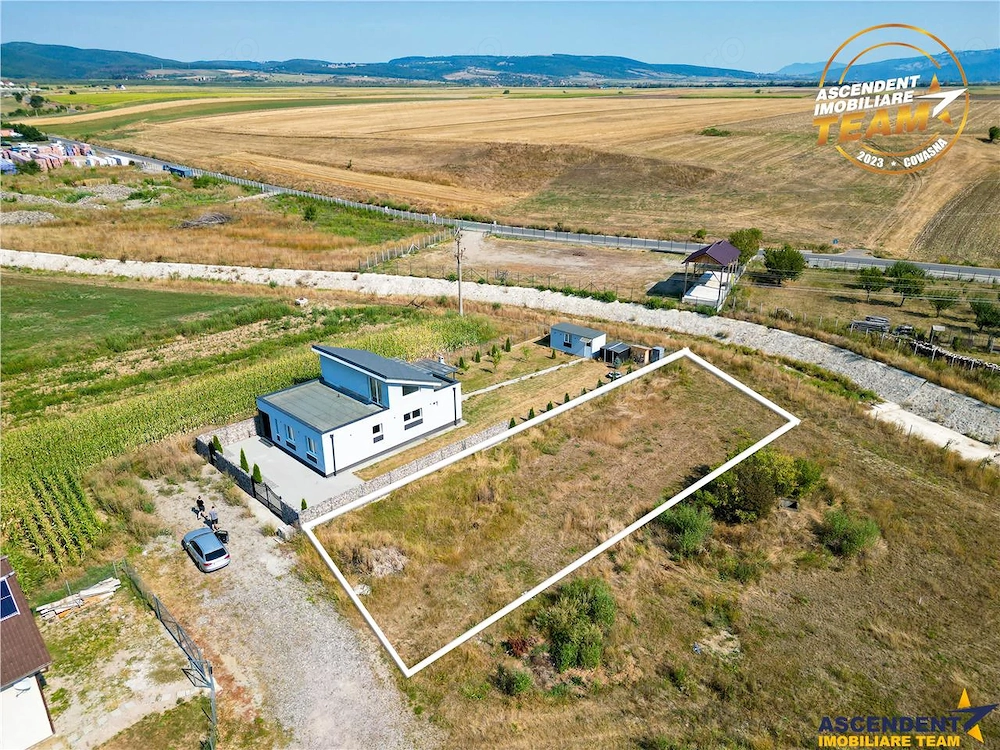 Ultima parcela de vanzare,la un pas de Sfantu Gheorghe,824 mp intravilan,Arcus