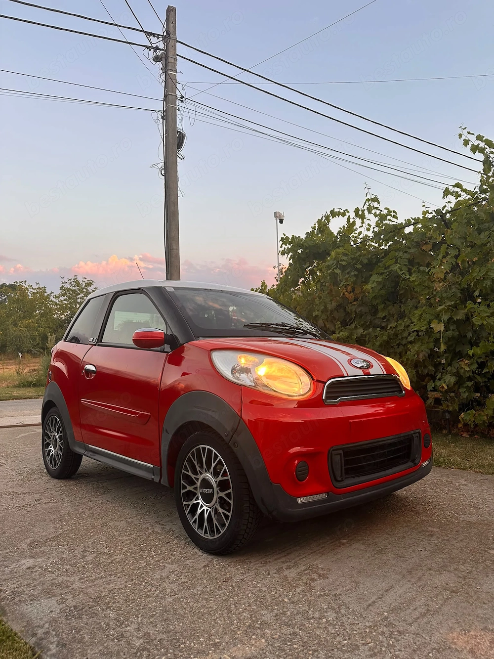 Microcar M8-0.5 Dci Lombardini-an 2013-permis 16 ani-Aixam