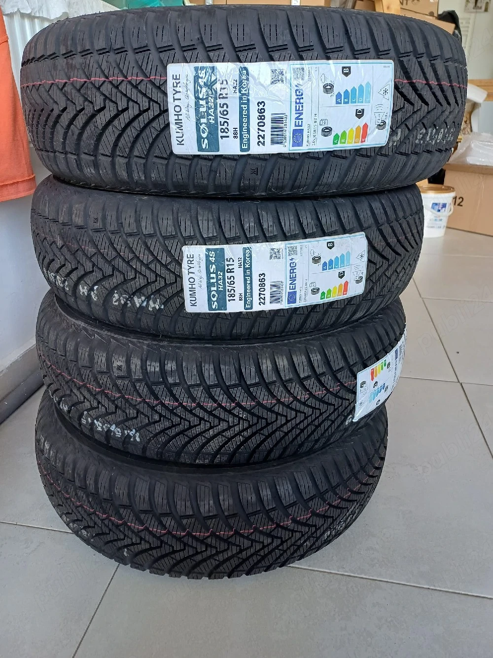 4 anvelope NOI 4 seasons 185/65 R15