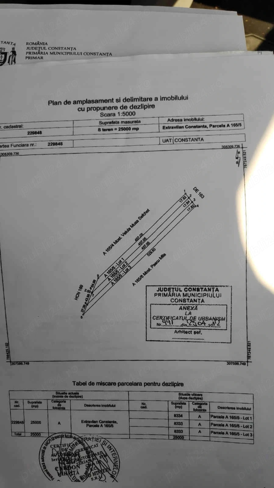 Teren Varianta Ovidiu DN3C 16.666mp