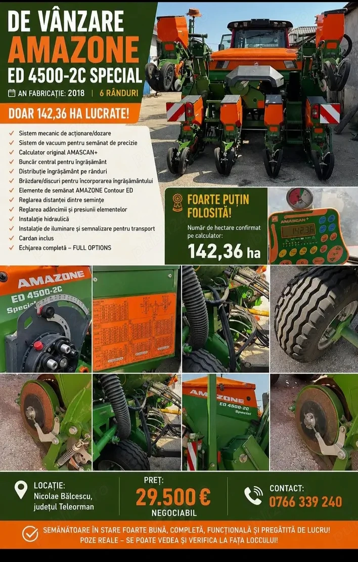Semănătoare Amazone 4500-2c