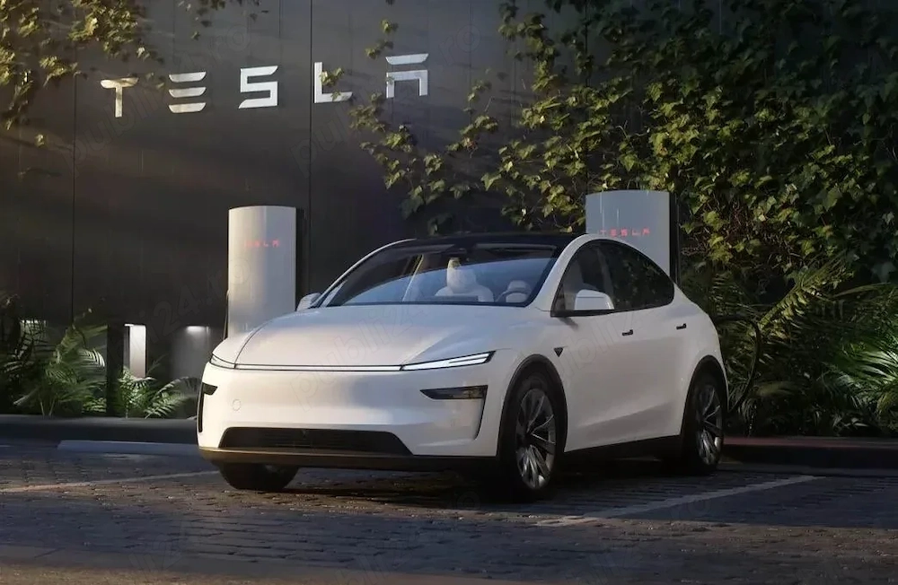 Șofer Blue - mașină electrică pusă la dispoziție de AMR Mobility