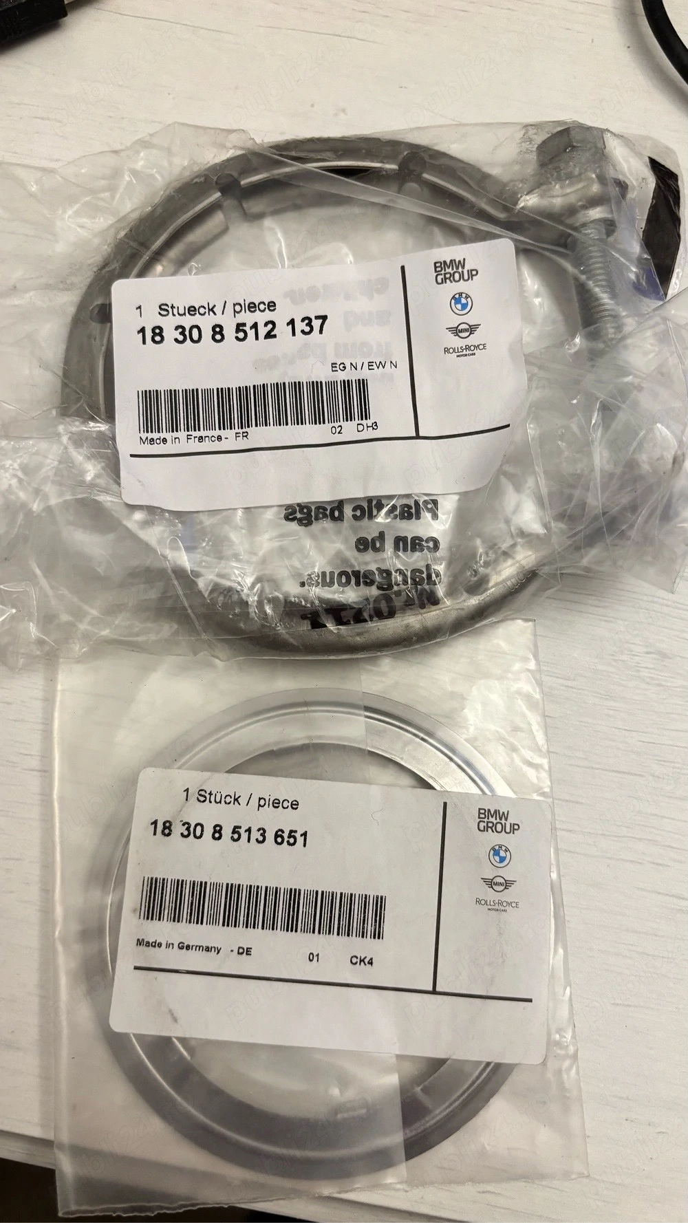 Colier turbo-DPF BMW N47