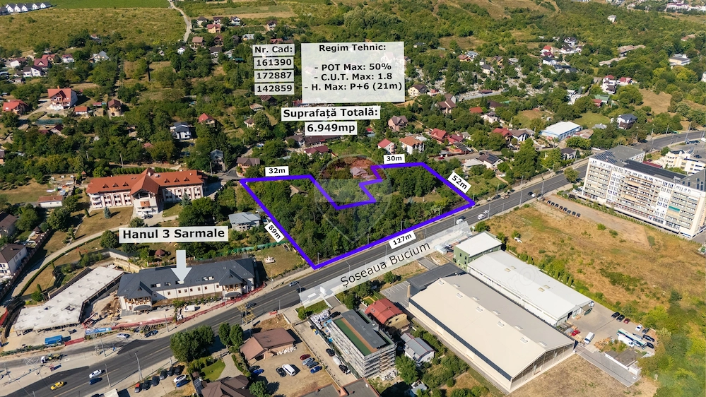 Oportunitate: Teren intravilan de vânzare, 7.000mp - Hanul 3 Sarmale