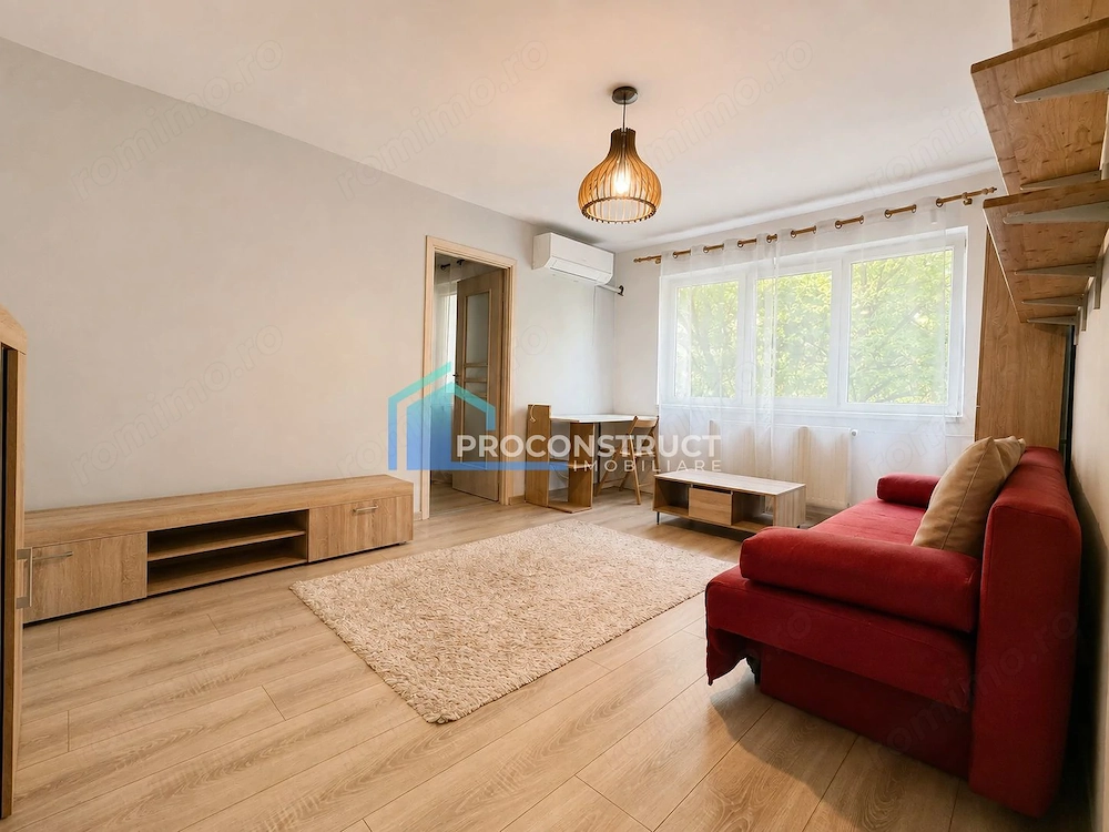 Apartament semidecomandat de inchiriat – Zona Dacia | 39 mp | Etaj 2