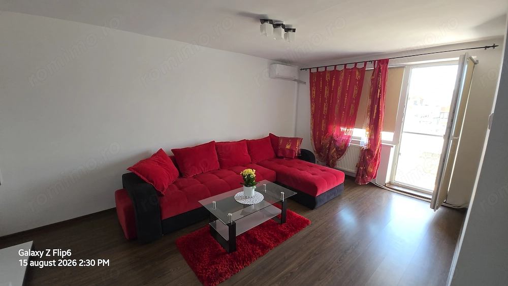 Vand apartament 2 camere decomandat in Deva, zona 22 Decembrie, 53 mp + 2 balcoane , mobilat