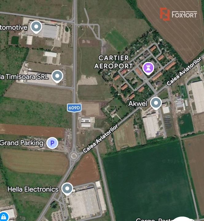 Teren extravilan industrial Aeroport Timisoara