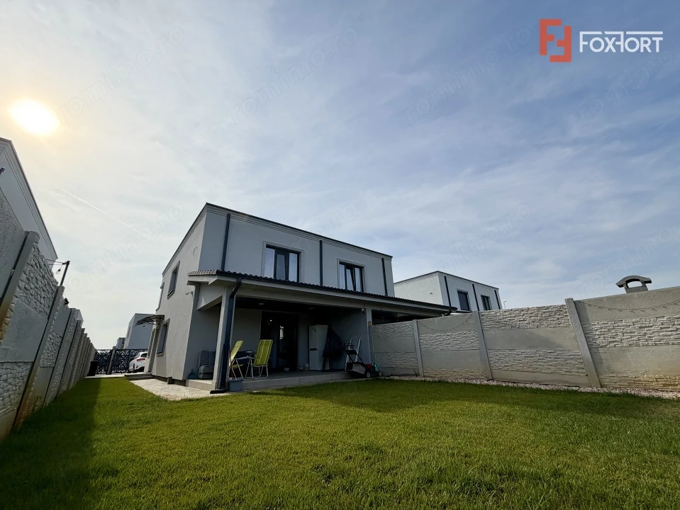 Duplex sustenabil A+ | 4 camere, complet mobilat, in Bucovat