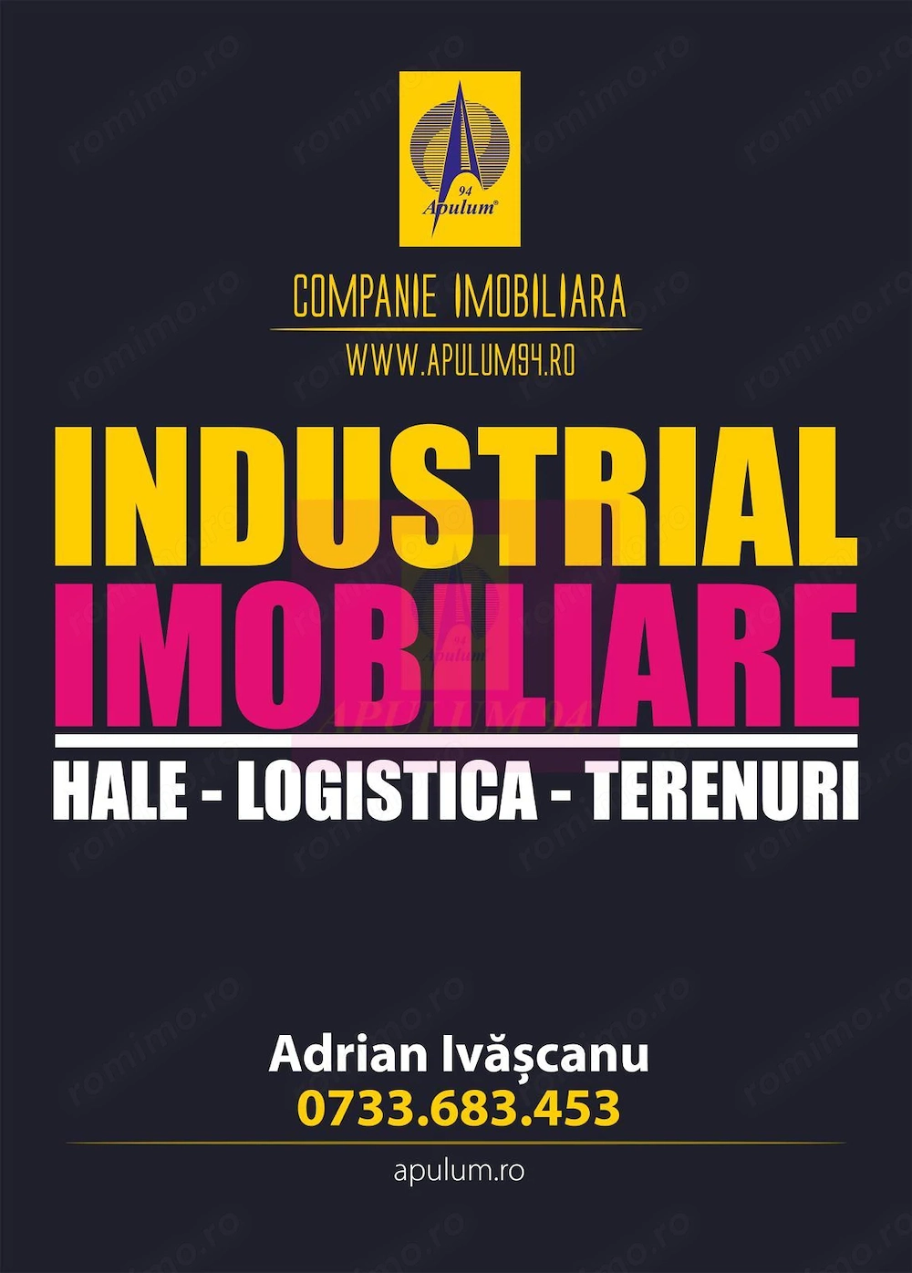 Hale, spații industriale și terenuri | Vânzare și închiriere