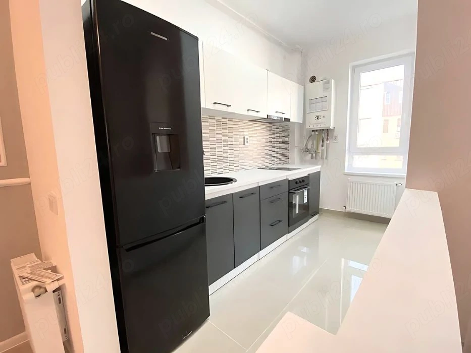 Apartament 2 camere de închiriat Militari Residence, București  centrala,mobilat, AC