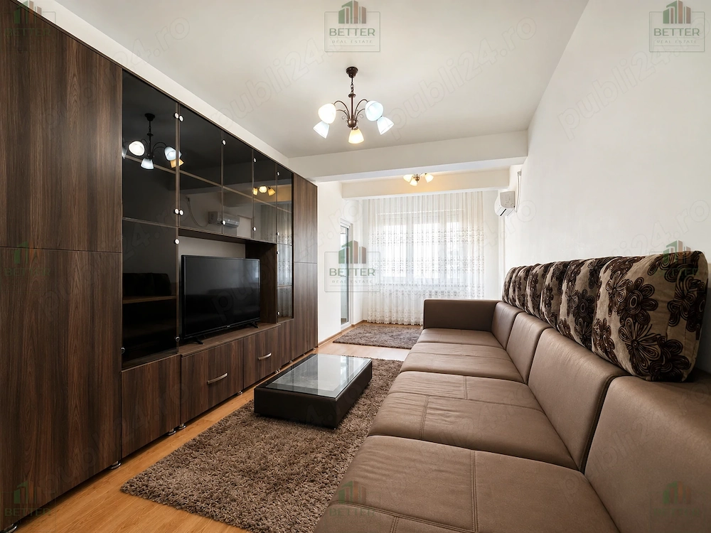 Apartament 2 camere decomandat, 60 mp, mobilat, parcare, 15 min Dimitrie Leonida