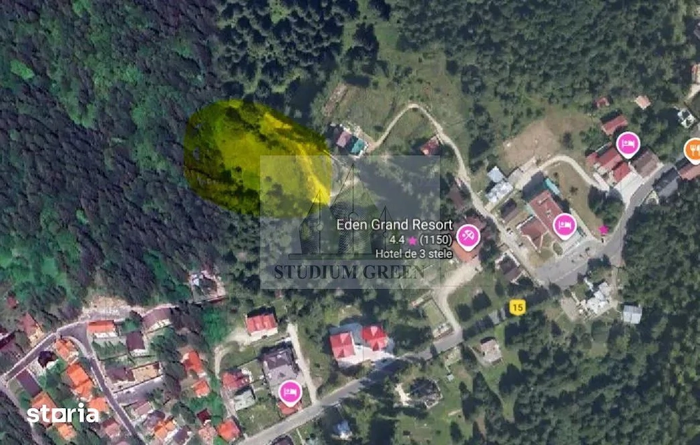 Vand 7000 mp teren intravilan in Predeal