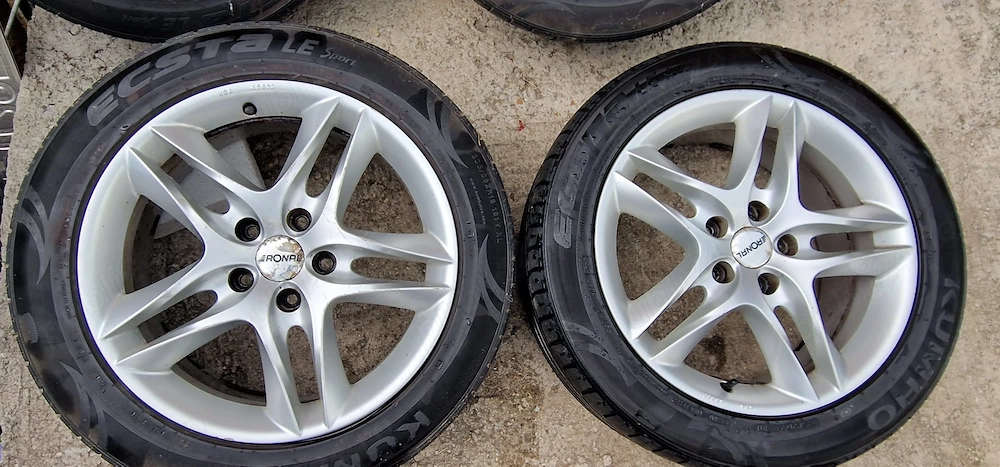 Jante auto R18 Vw tiguan, touareq, Caravelle,Multivan, Audi Q5,Q7, Seat sau Skoda cu cauciucuri kumo