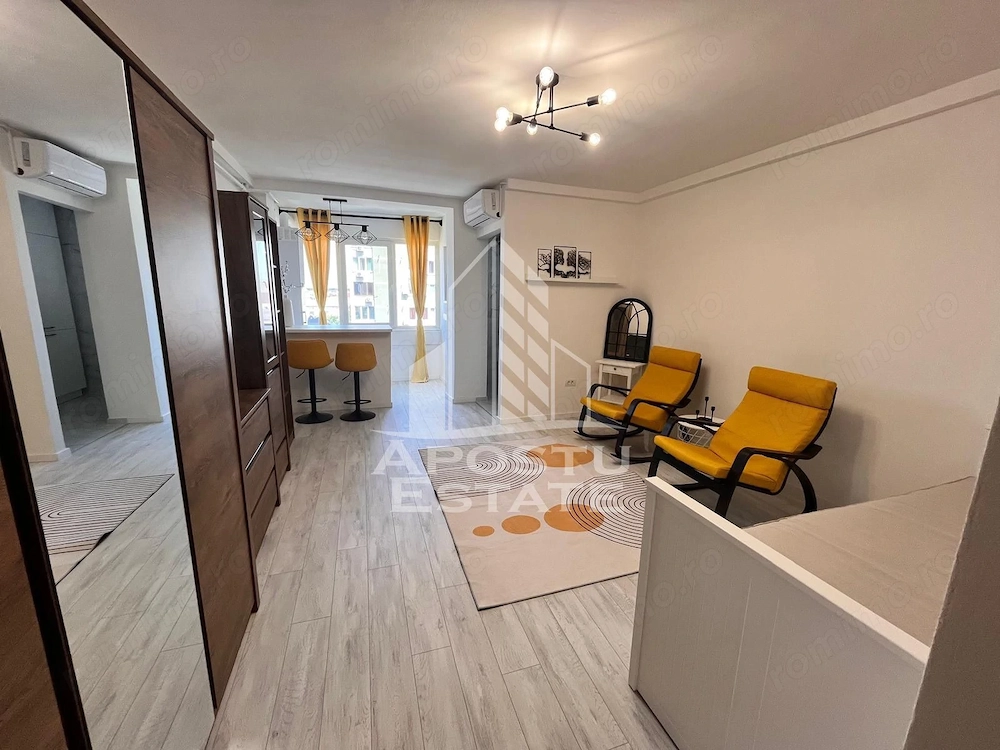 Apartament 1 camera de vanzare, renovat, Take Ionescu, Timisoara