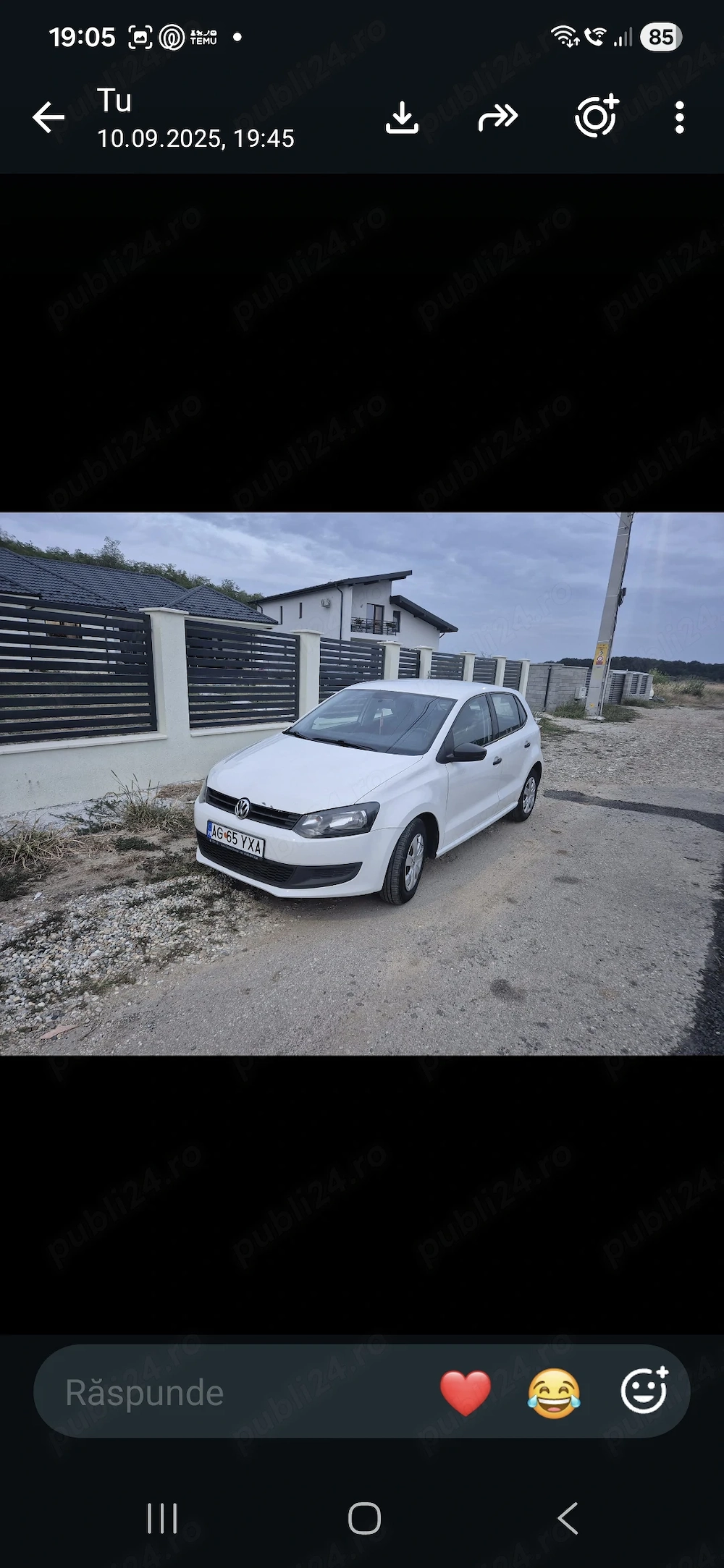 Vând Polo 2012,motorizare 1.2 diesel
