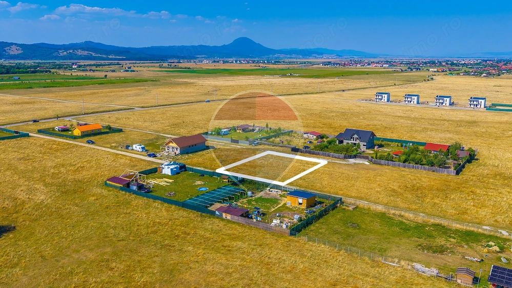 COMISION 0%|  TEREN INTRAVILAN 1.000 MP | RASNOV – GLEJERIE | ASFALT