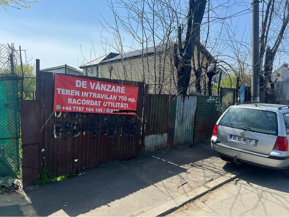 Propietar vând teren 737 mp București sector 4 Luica-sos giurgiului