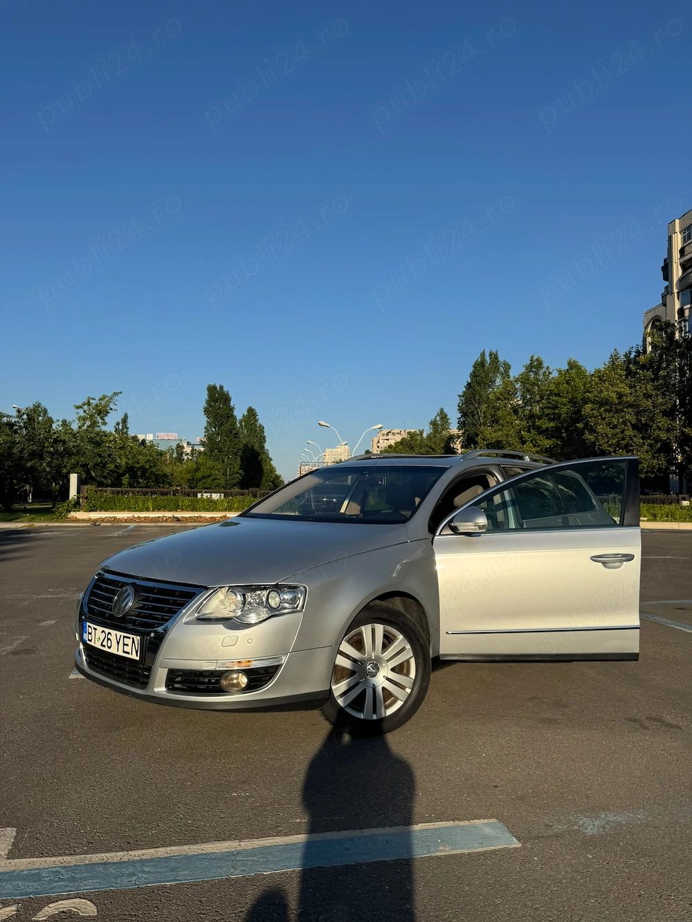 Passat B6 | 2007 | Full Piele | 170 CP | Full Option | 277.000 KM | Trapa | DSG + Padele Volan