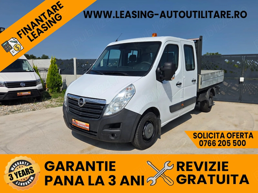 Opel Movano Doka 7 locuri+bena L=2.40M