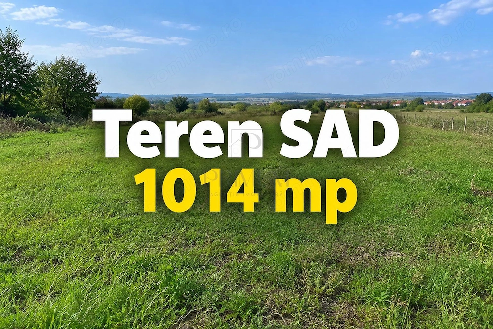 Teren - SAD - Mosnita Veche