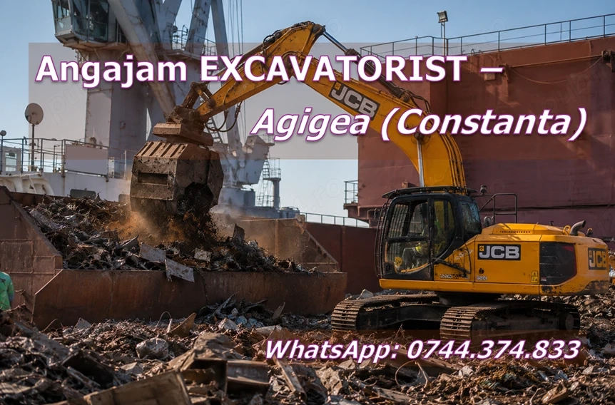 Excavatorist   Agigea (Constanta)