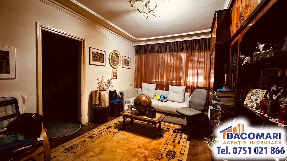 Apartament 4 camere decomandate de vânzare în exclusivitate | Țiglina 1   B-uri | Etaj 1 | 80 mp | 2
