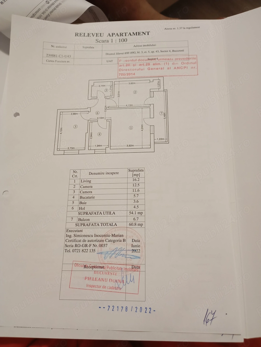 ap cu 3 camere cu parcare proprie pe drumul Jilavei 89F 89G bloc 3 sectorul 4 București 