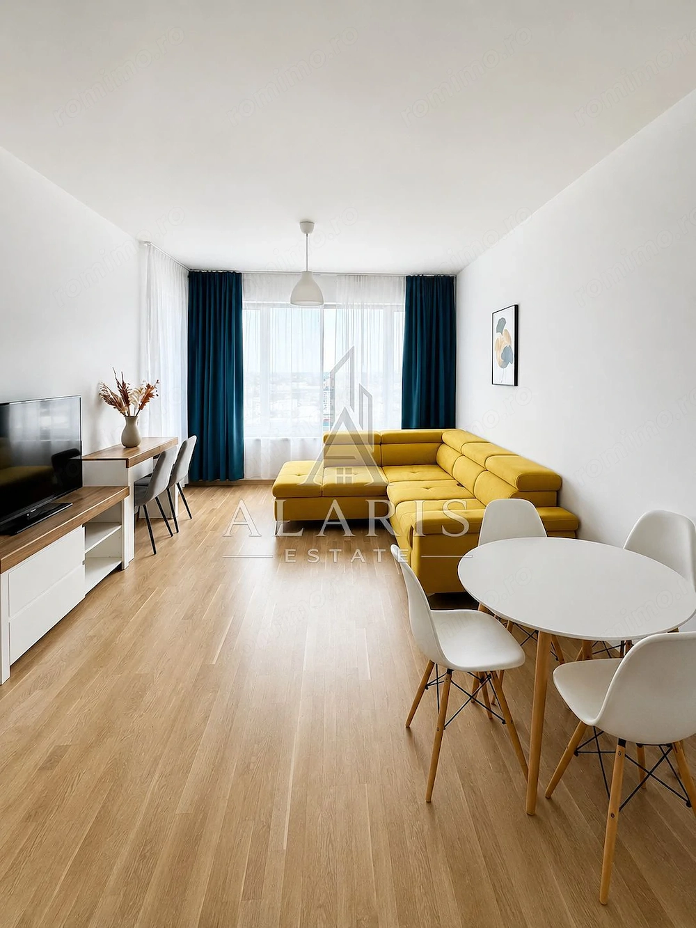 Apartament cu 2 camere, open space, in ISHO
