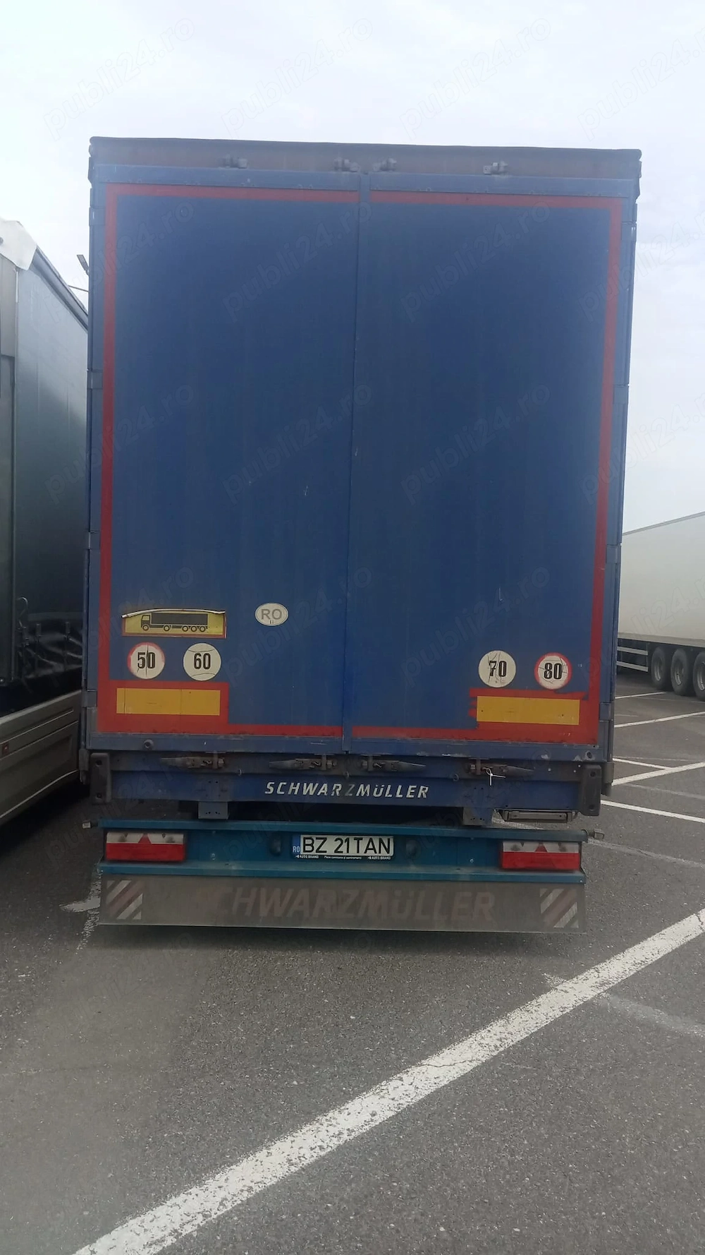 Vand semiremorca schwarzmuller