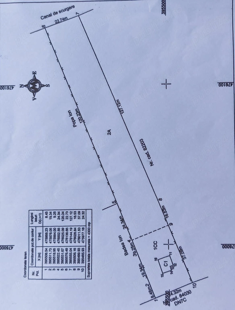 De vânzare teren 5000 mp 