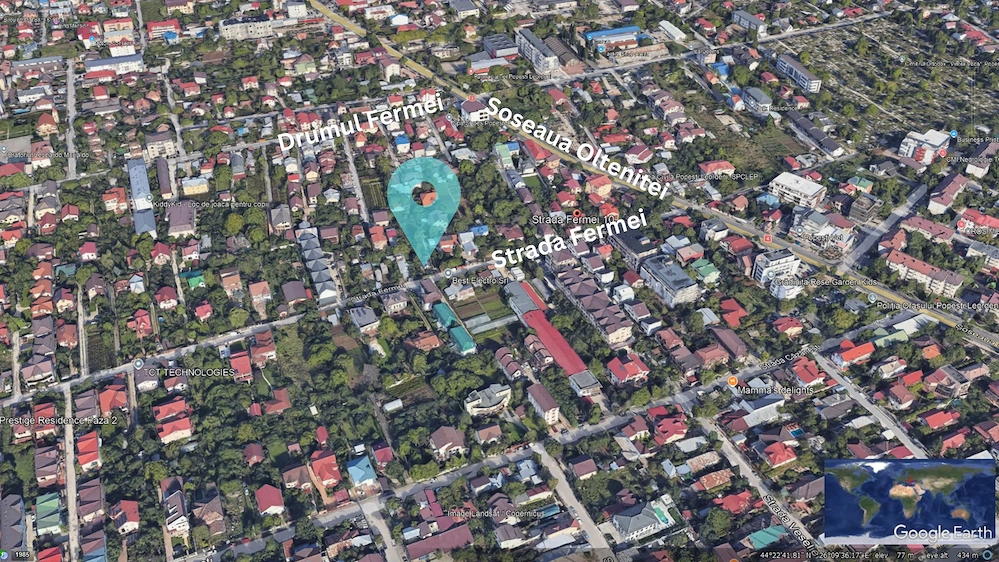 Teren pentru dezvoltare. In zona de case Popesti Leordeni.